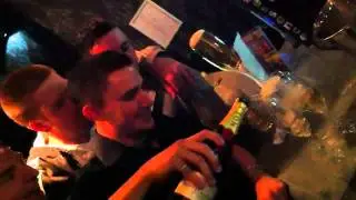 Worst champagne pouring ever?