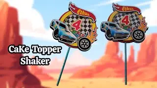 Paso a Paso de un Cake Topper SHAKER Hot Wheels 🔥🏎️  #tutorial  #Hotwheels #candybar #cumplea&ntilde;os