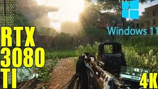 Crysis 3 Remastered  RTX 3080 Ti DLSS 4K Comparison 12900K