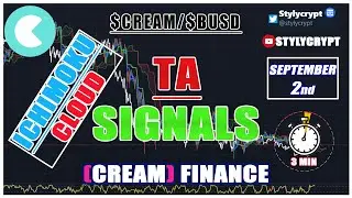 ☕️ CREAM FINANCE SEPTEMBER 2 $CREAM price prediction - Technical Analysis How to use Ichimoku Cloud
