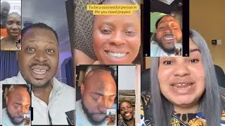 Nigerians🇳🇬 React: Davido on Video Call with VDM Mum Praying😱 Verydarkman doing Lord's work?