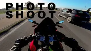 Motorcycle Photography | Rolling Shots - Rollers | Honda CBR650R | Canon R7