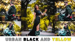 Lightroom Mobile Presets Free DNG | Urban Black And Yellow Presets | Lightroom Presets Free Download