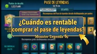 ¿Vale la pena comprar el pase de leyendas en Monster Legends?