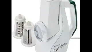 presto 02910 salad shooter electric slicershredder