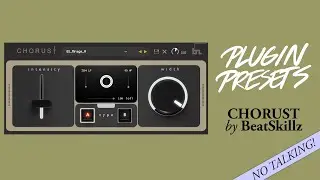 All presets from CHORUST (vintage chorus plugin by BeatSkillz)