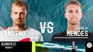 Kolohe Andino vs. Jesse Mendes - Round Three, Heat 2 - Uluwatu CT 2018