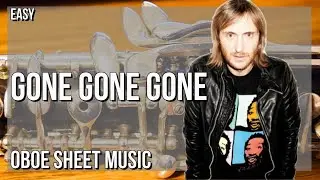 SUPER EASY Oboe Sheet Music: How to play Gone Gone Gone