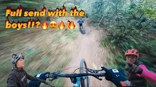 FULL SEND DAY with the boys🔥😍MOUNTAIN BIKING IN SHILLONG, MEGHALAYA 🫢 WATCH TILL THE END 😍 @DJI 