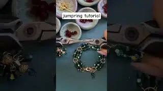 jumpring tutorial part 2 watch full 🥰😍🥰 #diy #jewelry #shorts