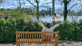 Mini vlog | Cozy spring walk in Sydney🌸 soft breeze & slow living day
