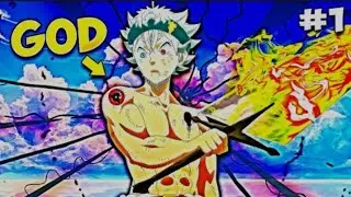 The magicless Boy who Become a god explained in Hindi#anime #blackcover #animefan #asta #famous 