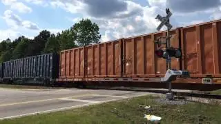 South Carolina Central Railroad Bishopville Trash Train (May 1, 2015)