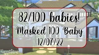 This dad is CURSED! MASKED 100 Baby Challenge (Streamed 12/07/2022)