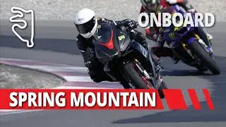 Spring Mountain - North/South - Onboard Motorcycle Lap