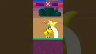 #Bowmasters Robin vs Banana #funnygameplay