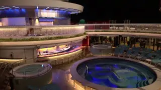 Valiant Lady: Pool Deck Tour (4K)
