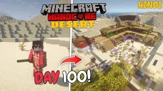 Can I survive 100 days in DESERT ONLY world in Minecraft Hardcore