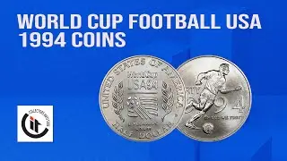 World Cup Football USA 1994 coins North America HD