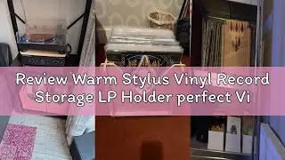 Review Warm Stylus Vinyl Record Storage LP Holder perfect Vinyl storage 35-50 record album holder
