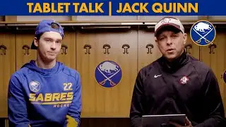 Jack Quinn Breaks Down On-Ice Plays With Martin Biron | Buffalo Sabres