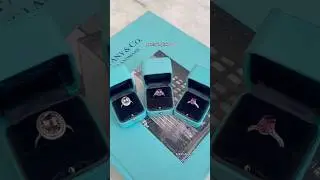 TIFFANY & CO PINK SAPPHIRE + MORGANITE RING #tiffanyco #tiffanyring