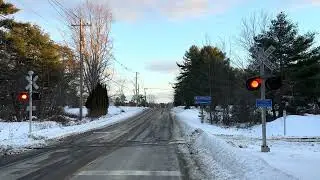 CKRR Through Route 144 in Wiscasset - Approaching Downtown