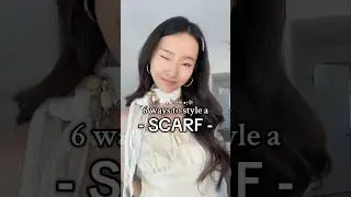 6 WAYS TO STYLE ONE SCARF this summer!!! i love you guys sm can we kiss #scarftutorial #styletips