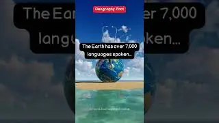 The earth has over 7000 languages spoken... #shorts