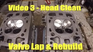 Thunderbike Race Prep Video 3 - Ducati 748 Head clean, valve lap and rebuild