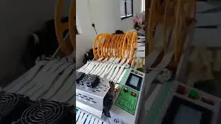 420model hot and cold cutting machine #backpack #machine #cuttingmachine #webbing #bag #belt