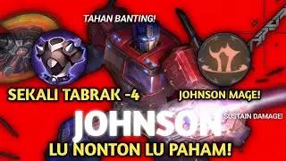 BUILD JOHNSON TERSAKIT | SETTING EMBLEM DAN BUILD JOHNSON 2025 | BUILD JOHNSON MAGE TERSAKIT 2025