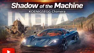 Shadow of the Machine🖤 | KOENIGSEGG Chimera❤️‍🔥 in INDIA🇮🇳
