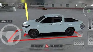 🚘Car Parking Simulator Gameplay | Pickup Truck Parking Challenge #DrivingSimulator #ParkingChallenge