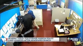 Preliminary hearing begins for former Marion police chief