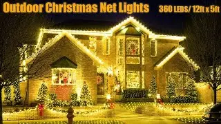 &diams;️ Outdoor Christmas Net Lights !! #monacofashion #youtube #shorts #jmexsuss