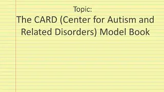 Ask Evelyn Kung: CARD Model Book