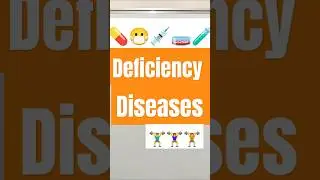 deficiency diseases #disease #malnutrition #nutrition #mineral #vitamin #biochemistry #shorts #mbbs