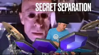 Secret Separation- the Fixx 80s Simmons Drum Cover