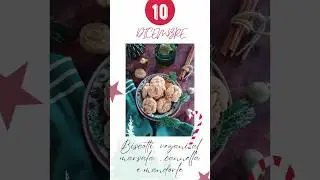 Biscotti vegani al marsala, cannella e mandorle #christmas #christmascookies #ricettefacili #natale