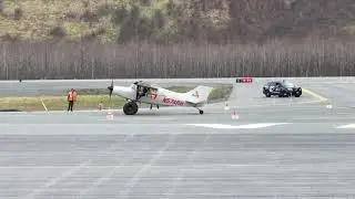 98 foot landing in a Maule M7 at Valdez STOL competition