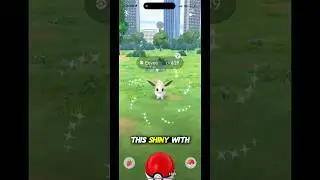 Background Shiny in Pokemon Go ✨ #shinypokemon #pokemongo #pokemon