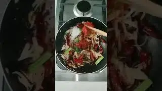 Stir fried Bilimagu / Asaara / Hiki Bilimagu / Bilimagu Kimchi