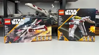 LEGO STAR WARS V-19 TORRENT VS ARC-170 STARFIGHTER SET COMPARISON 