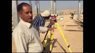 كيف يتم وضع منسوب ثابت لكامل المبنى يستفاد منه اثناء العظم والتشطيب ؟