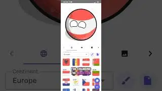 How to make country ball nutshell animation in android and ios #countryballs #nutshell