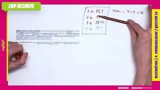 UMA CAIXA CONT&Eacute;M UMA C&Eacute;DULA DE R$ 5,00, UMA DE R$ 20,00 E DUAS DE R$50,00 DE(...) |  PROBABILIDADE