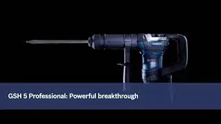 Bosch GSH 5 Professional Demolition Hammer with SDS max