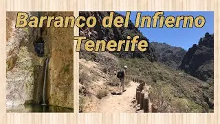 Barranco del Infierno largest waterfall on Tenerife