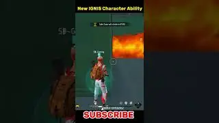 New Ignis Character Ability Test Free Fire | OB42 Update Facts | New Changes In FF | #shorts